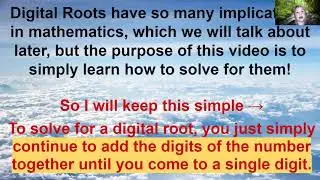 How to Solve for a Digital Root in Mathematics