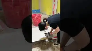 Tile installation P5822#shorts