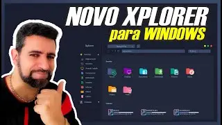 EXPLORADOR DE ARUIVOS PARA WINDOWS GRATUITO E MUITO LINDO -    XPLORER !!