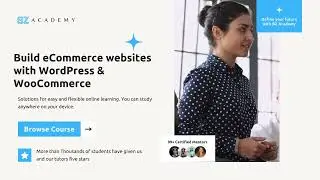 Build eCommerce websites with WordPress & WooCommerce
