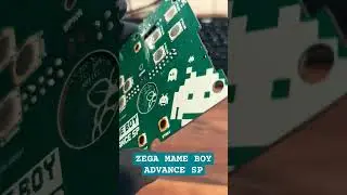 Zega Mame Boy Advance SP / #gameboy advance SP #raspberrypi mod kit #gameboyadvancesp #retrogaming