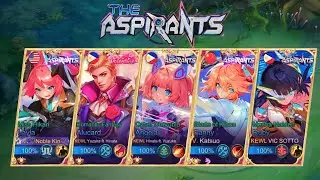 ALL ASPIRANT SKINS WITH YUZUKE AND KATSUO 😳