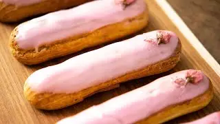 How to make Eclair Sakura Ruby Chocolate Cream