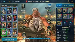 Let's Play RAID: SHADOW LEGENDS DAY 175 BEAST WRESTLER (Android Gameplay)