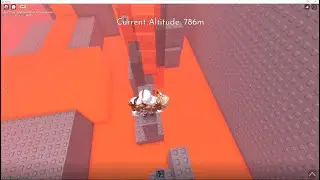 How to beat that one part at 800m :) | Steep Steps Roblox