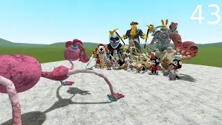 NEW MOMMY LONG LEGS VS DARK DECEPTION CHAPTERS 1-4 NPCs in Garry's Mod!!