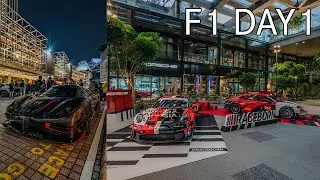 Porsche GT3 Cup Display and Agera Genesis - Singapore F1 (Day 1)