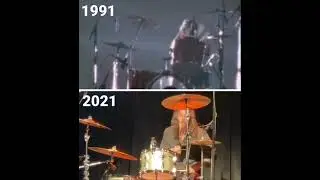 Dave Grohl Drumming 30 Years Apart
