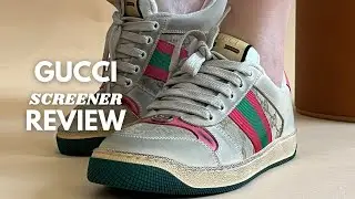 SNEAKER REVIEWS: Gucci Screener Sneaker Review + Try-on!