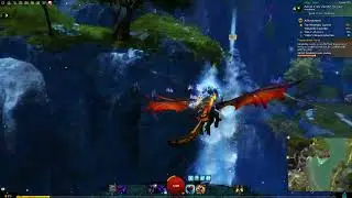 Guild Wars 2 Dragon's End Mastery Point (Beherrschungspunkt) Bar Frau (Ger)