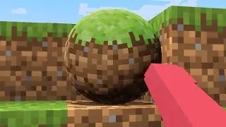 Minecraft ama HER ŞEY YUVARLAK!