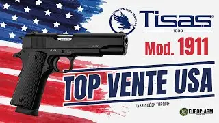 Pistolets semi automatiques Tisas 1911 : Présentation et tests de tir.