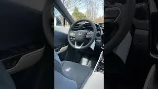 Lexus RZ 450e Luxury with Iridium exterior & Thunderstorm/Macadamia interior⛈️ #lexus #lexusrz