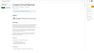 Qwiklabs | Create a Virtual Machine [GSP001]