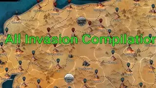 Great Conqueror 2 Shogun ALL INVASION Compilation