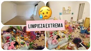 Limpieza Profunda😱Limpiando el Cuarto para mi BEBE