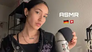 ASMR ☆ in GERMAN (whispers, mic scratching, mouth sounds,..)