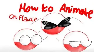 How to animate countryball flipaclip!//Tutorial part 1
