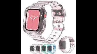 Correa Silicón Para Apple Watch Series 7 6 5 4 Se