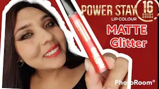 RESEÑA POWER STAY MATTE GLITTER #avon #avonargentina #powerstay #mattelipstick #glitter