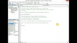 Excel VBA LCASE LOWER CASE FUNCTION TO CONVERT SPECIFIED TEXT INTO LOWER CASE FROM UPPER CASE OR PRO