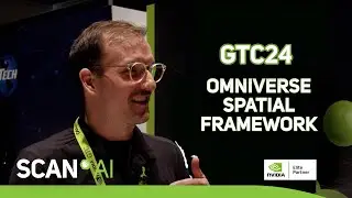 What is the Omniverse Spatial Framework - Interview with Max Bickley from NVIDIA #gtc24