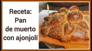 Pan de muerto con ajonjolí 🧑🏻‍🍳 Receta económica del centro del país de México 🇲🇽 Postre 😍