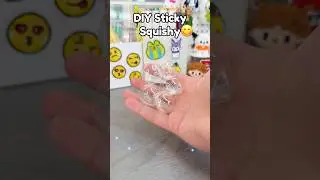 🫧Cute DIY Mini Air sticky squishy!?￼ 