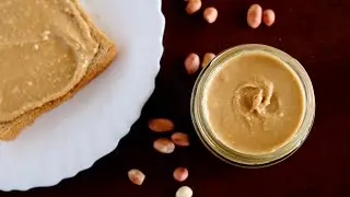 Homemade Peanut Butter recipe | How to make Peanut Butter at Home | Peanut Butter without Oil, Sugar