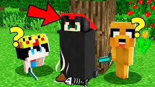 Me ESCONDO dentro de un CUBO DE BASURA 😂 EL ESCONDITE MÁS GUARRO 💩😂 Minecraft