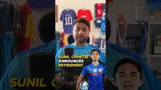 Sunil Chhetri Retires 💔 #shorts