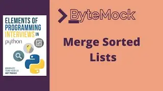 Merge Sorted Lists | Elements of Programming Interviews