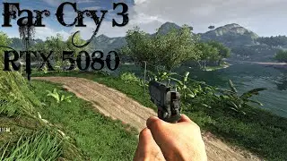 Far Cry 3 4K Asus G16 Laptop RTX 5080  MSAA8X Field of View 110. Maximum Settings