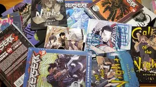 Manga haul April || Call of The Night, Berserk beyond the anime.