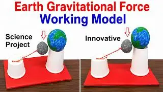 earth gravitational force working model - innovative and inspire - diypandit | DIY pandit