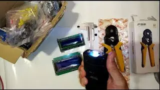 Тест Электронной гитары и Делительного модуля на помехи, Обжимка FSE VSC8 6-6A.