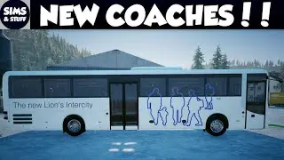Fernbus Simulator - NEW COACHES!!!! - MAN Lions Intercity DLC - First Look - Oberhof To Wurzburg