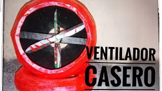 como hacer un ventilador casero y elegante