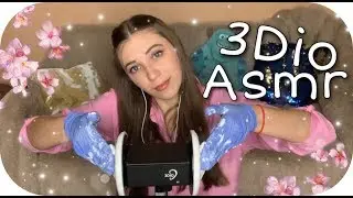 АСМР Массаж ушек 3dio 👂 ASMR Ear Massage 3dio Oil Ear massage