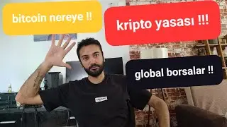 dikkat !!Bitcoin düşer mi -?? kripto yasası !!