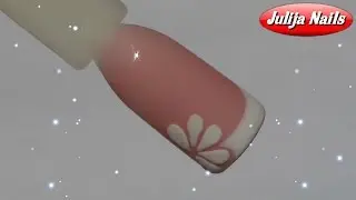 ▲ Дизайн ногтей / Нежный ФРЕНЧ гель лаком