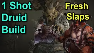 One Shot Druid Build | Slaps Butcher | Diablo IV