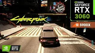 Cyberpunk 2077: RTX 3060 12 GB + RYZEN 9 5900X (1080p Ultra DLSS OFF)