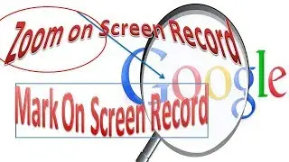 How To Zoom, Draw And Typing, Computer Screen During Recording (Hindi)