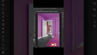 The easiest way to change the color of the wall in Photoshop