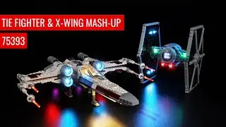 LEGO TIE Fighter & X-Wing Mash-up 75393 Light Kit