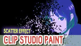 Clip Studio Paint Tutorial | Scatter Effect