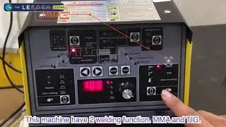 Auweld Tig 200P AC/DC Welding Machine Function Explaination