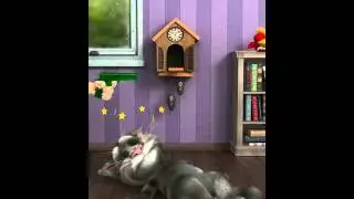 Talking Tom the cannonball game