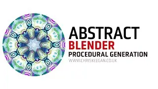 Procedural generated abstract animation by Chris Keegan